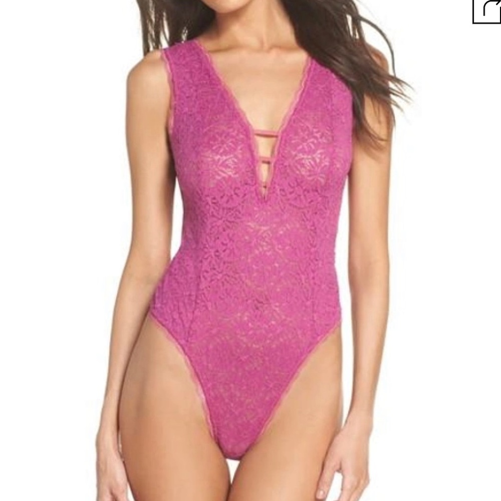NWT Intimately Fp Mason Thong Bodysuit In